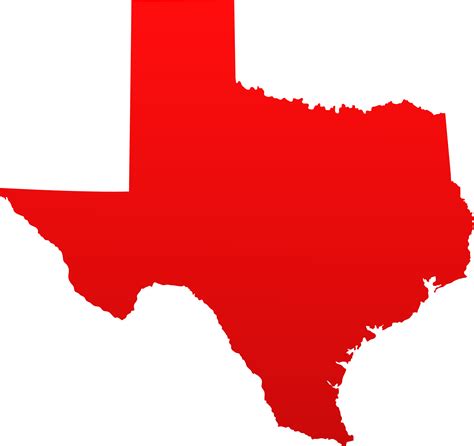 Texas Map Png - PNG Image Collection