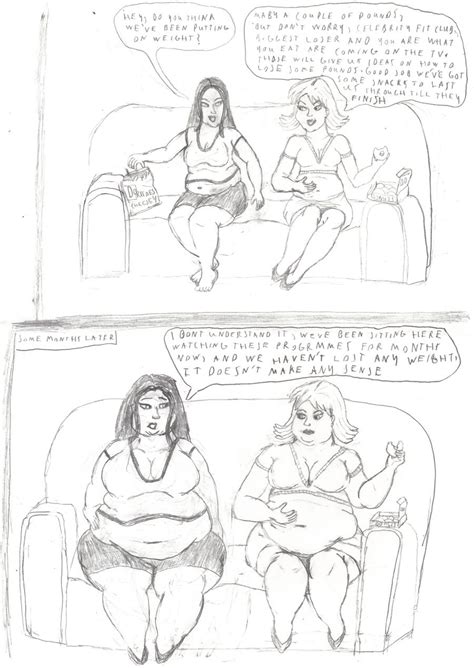 weight gain comic by hadoukenchips on DeviantArt