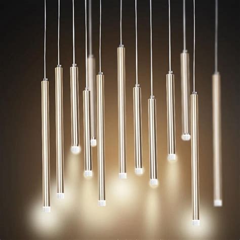 Luxury Tube LED Pendant Lights | My Aashis