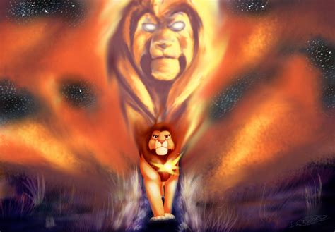 Simba And His Daughter Or Mufasa And Simba As A Cub L - vrogue.co