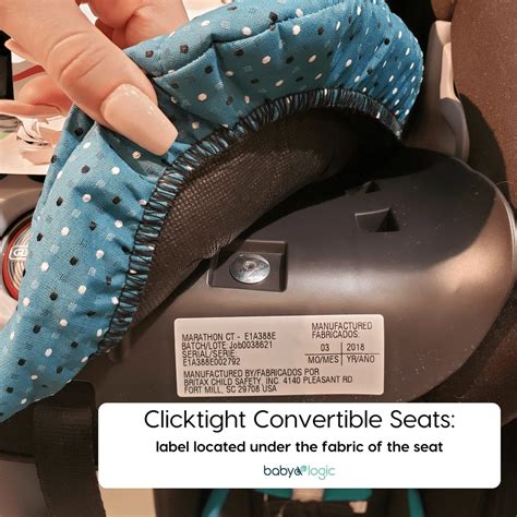 HOW TO FIND THE EXPIRATION DATE ON YOUR CAR SEAT - Baby Logic