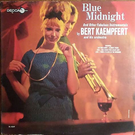 Bert Kaempfert and His Orchestra Blue Midnight and Other Fabulous Instrumentals DL-4569 Vinyl ...