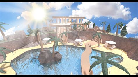 ROBLOX bloxburg speedbuild // beach house // 162k - YouTube