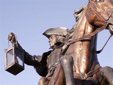 A statue of Paul revere on a horse | Econo-Courier