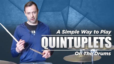 A Simple Way to Play Quintuplets On Drums - YouTube