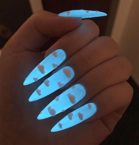 Get Ready To Shine With Glow In The Dark Nails!