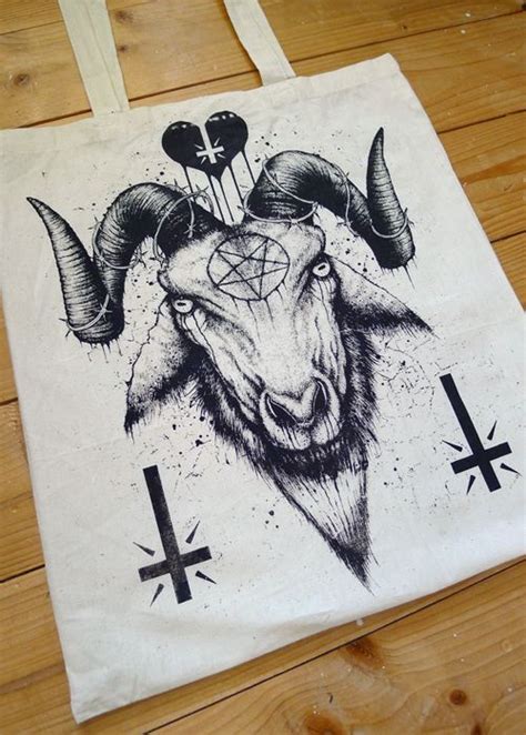 Drawn demon goat #1 | Satanic tattoos, Satanic art, Tattoo goat