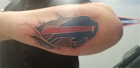 Best Bills Tattoo Ever? - The Stadium Wall - Two Bills Drive