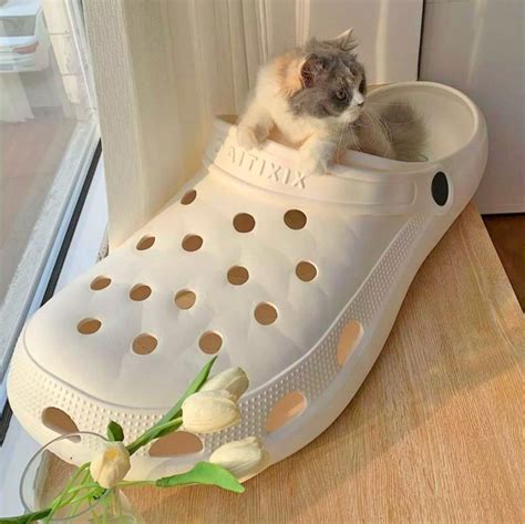 These Giant Croc Shoes Can Function as a Baby Bassinet Or Pet Bed