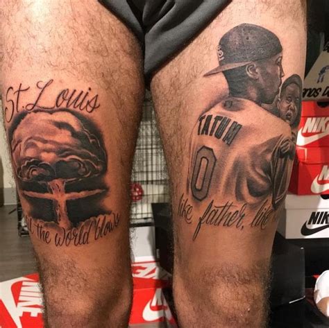 Jayson Tatum got some interesting new tattoos : r/nba