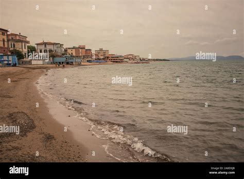 San Vincenzo Beach Stock Photo - Alamy