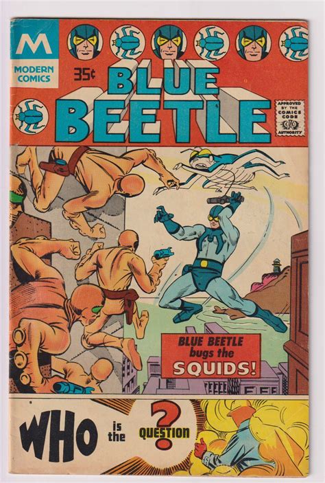 Blue Beetle Vol 5, 1, Bronze Age Comic Book. FN 6.0. 1977. Modern Comics charlton Comics - Etsy ...