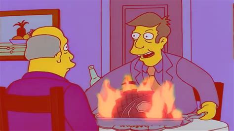 Steamed Hams but Skinner serves Chalmers the ruined roast - YouTube