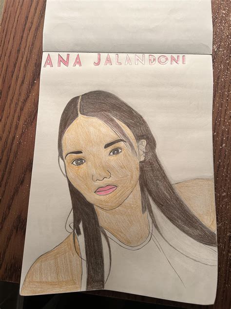 Ito ang drawing portrait ko ng kaibigan ko si Ana Jalandoni : r/Philippines