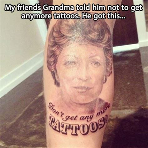 No More Tattoos | Funlexia - Funny Pictures