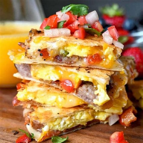 Easy Breakfast Quesadillas Recipe | Butter Your Biscuit