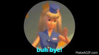 barbie buh bye on Make a GIF