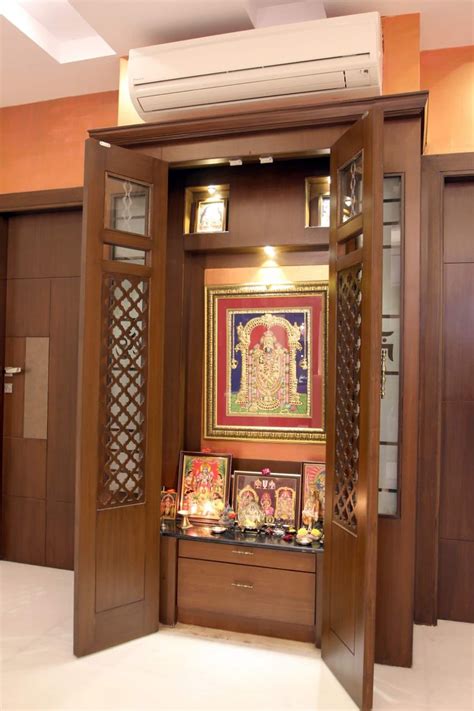 | homify | Room door design, Pooja room design, Temple design for home