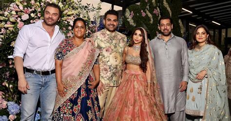 Arbaaz Khan's new wedding photos, Salman and Arhaan are the center of ...