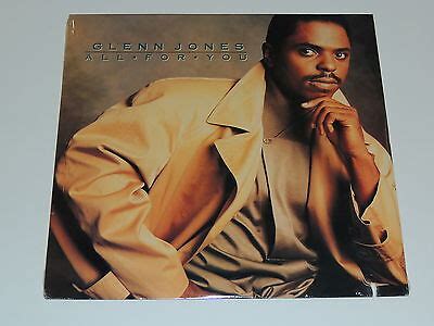 GLENN JONES all for you Lp RECORD ORIGINAL FUNK SOUL 1990 SEALED | eBay