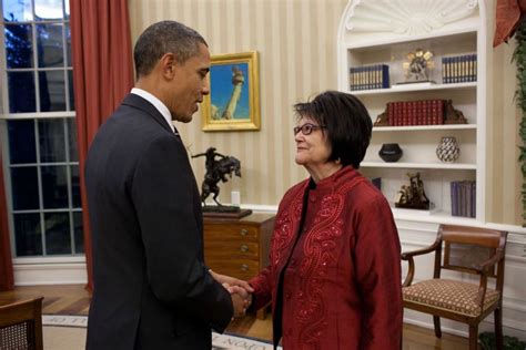 Blackfeet Leader Elouise Cobell Honored by President - C&I