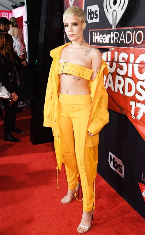 Belted Babe from Halsey's Wildest Red Carpet Looks | E! News