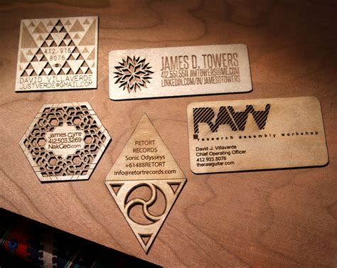 Wooden Business Card Designs | My XXX Hot Girl