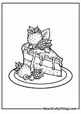 Cake Coloring Pages Updated 2021 sketch template