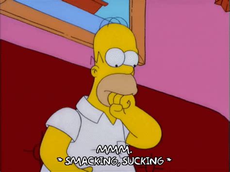 Homer Simpson Eating Fist GIF - Find & Share on GIPHY