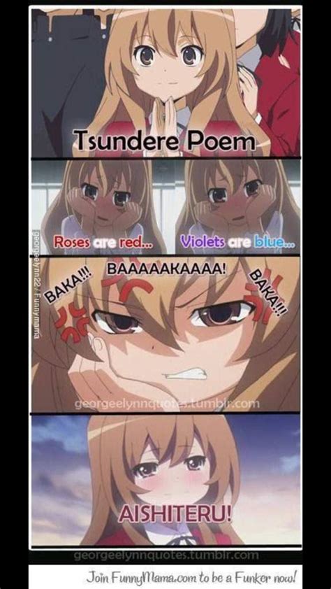Tsundere poem :'"3 | Anime Amino