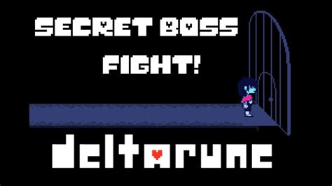 Deltarune - Chapter 1 Secret Boss Fight: Jevil - YouTube