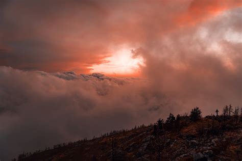 Mountain View During Sunset · Free Stock Photo