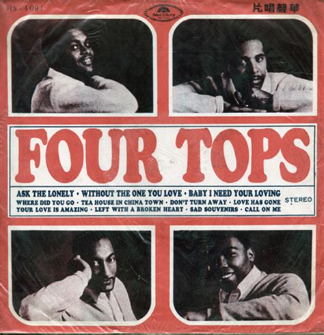 Four Tops - Four Tops (1967, Red, Vinyl) | Discogs