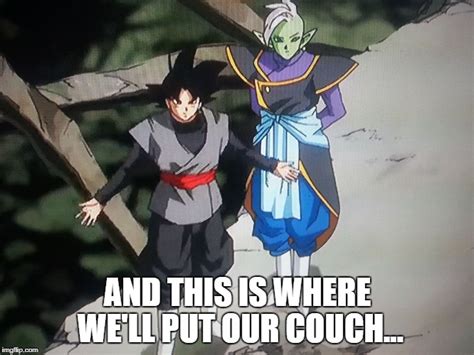 goku black/zamasu with zamasu come at me bro - Imgflip