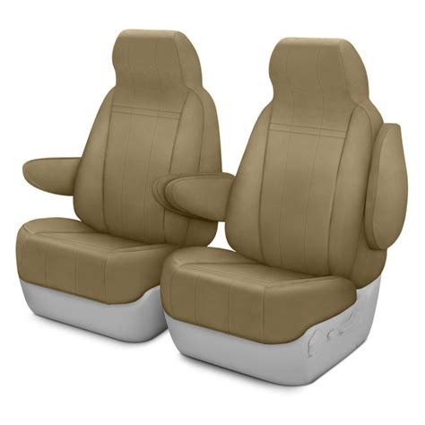 CalTrend® NS129-06CA - Cordura 1st Row Beige Custom Seat Covers