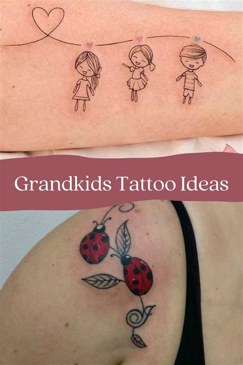 Update 86+ tattoo ideas for grandkids - in.cdgdbentre