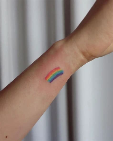 23 Rainbow Tattoo Design Examples for Pride Month and Beyond