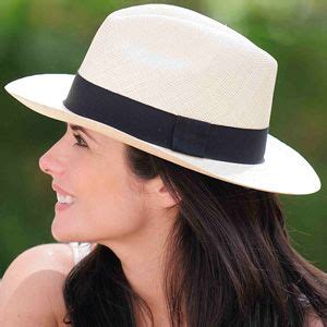 Panama Hat Fedora White - Gamboa Classic for Women - | Panama hat women ...