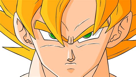 goku angry colored by gokussj50 on DeviantArt