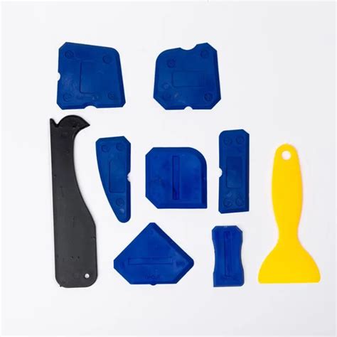 9pcs Caulking Removal Tool Kits Silicone Scraper Caulking Grouting Tool ...