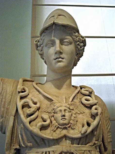 Athene (2nd century AD) - Detail - Naples Archaeological Museum | by * Karl * Ancient Greek ...