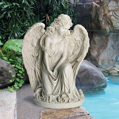 Praying Angel Garden Statue – Beattitudes Religious Gifts
