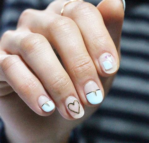 Simple Heart Nail Art Tutorial For 2023 | Amelia Infore