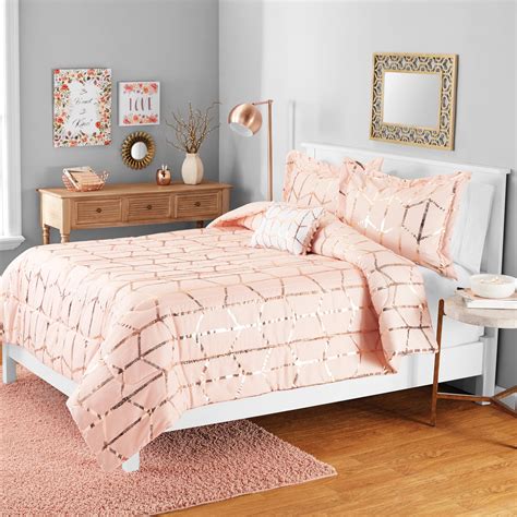 Pink And Gold Comforter Set - How To Blog