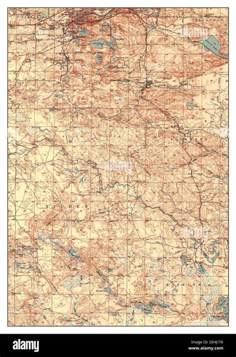 Ishpeming, Michigan, map 1952, 1:62500, United States of America by ...