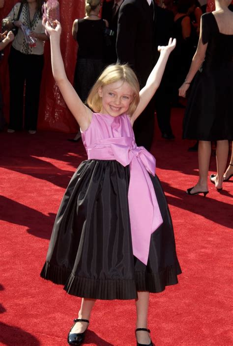 Dakota Fanning at the 2003 Emmy Awards | Pictures of Celebrities at the Emmy Awards Over the ...