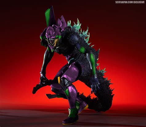 Godzilla vs. Evangelion Figure from X-Plus and Premium Bandai in 2017 | Merchandise | News