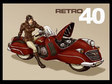 retro40 by s2ka on DeviantArt | Dieselpunk vehicles, Dieselpunk, Retro ...