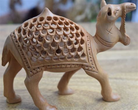 Solid Wood Hand Carvedjali Camel Indian Handicraft - Etsy UK | Indian handicrafts handmade ...