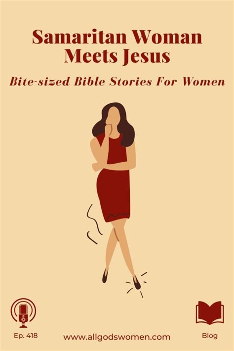 The Samaritan Woman Meets Jesus — Sharon Wilharm | All God's Women